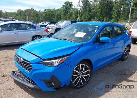 2025 Subaru Impreza Sport 5-Door from USA, damaged, VIN JF1GUAFC8S8208129